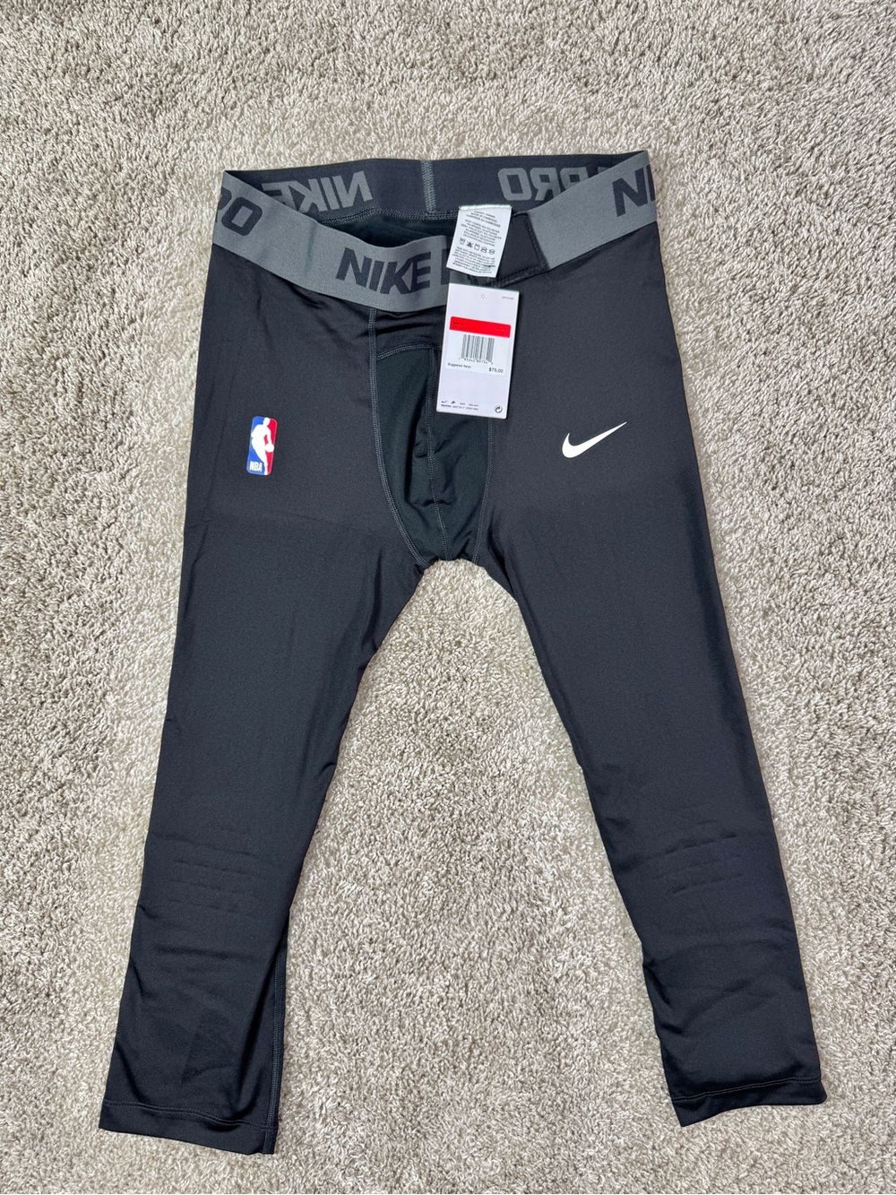 Nike Pro NBA On-Court Men's 3/4 Basketball Tights